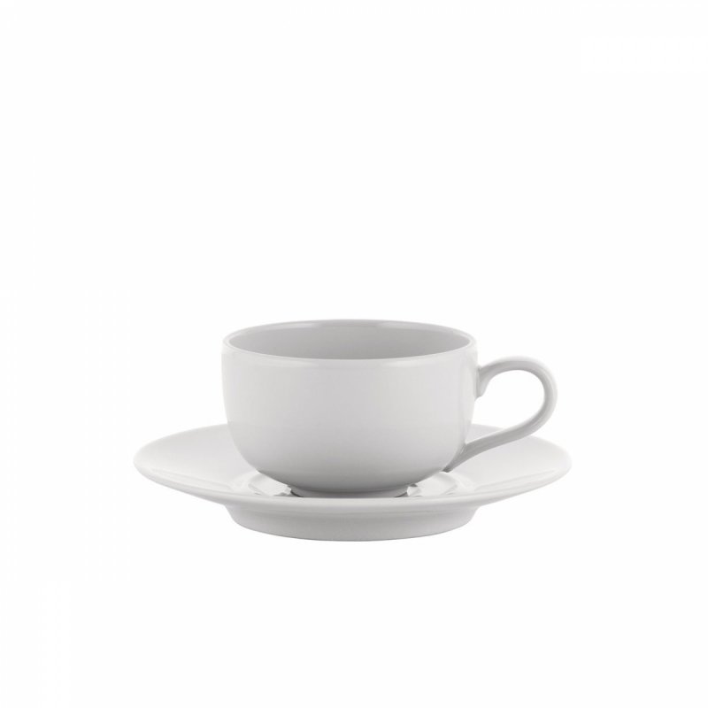 Alessi LA BELLA TAVOLA Spodek do Filiżanki Espresso 4 Szt. / Biały