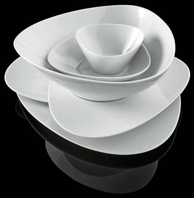 Alessi COLOMBINA Podstawka pod Talerz / Czarna