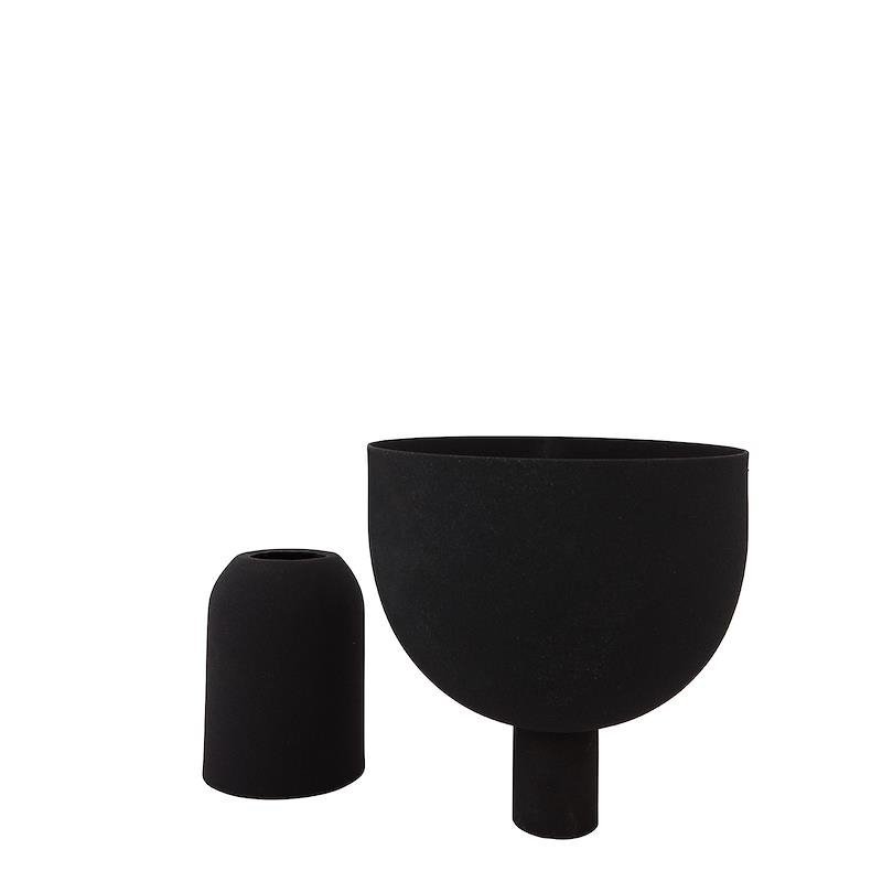 Aytm TORUS Donica do Kwiatów 30 cm Czarna