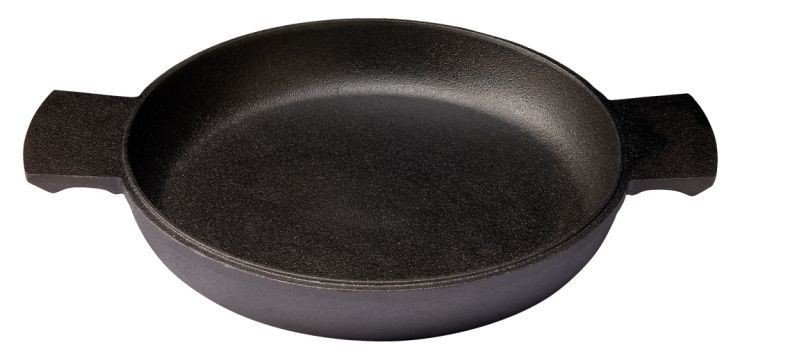 Skeppshult MASTER Zestaw 2 Naczyń Żeliwnych - Garnek 3 l + Patelnia 23 cm 