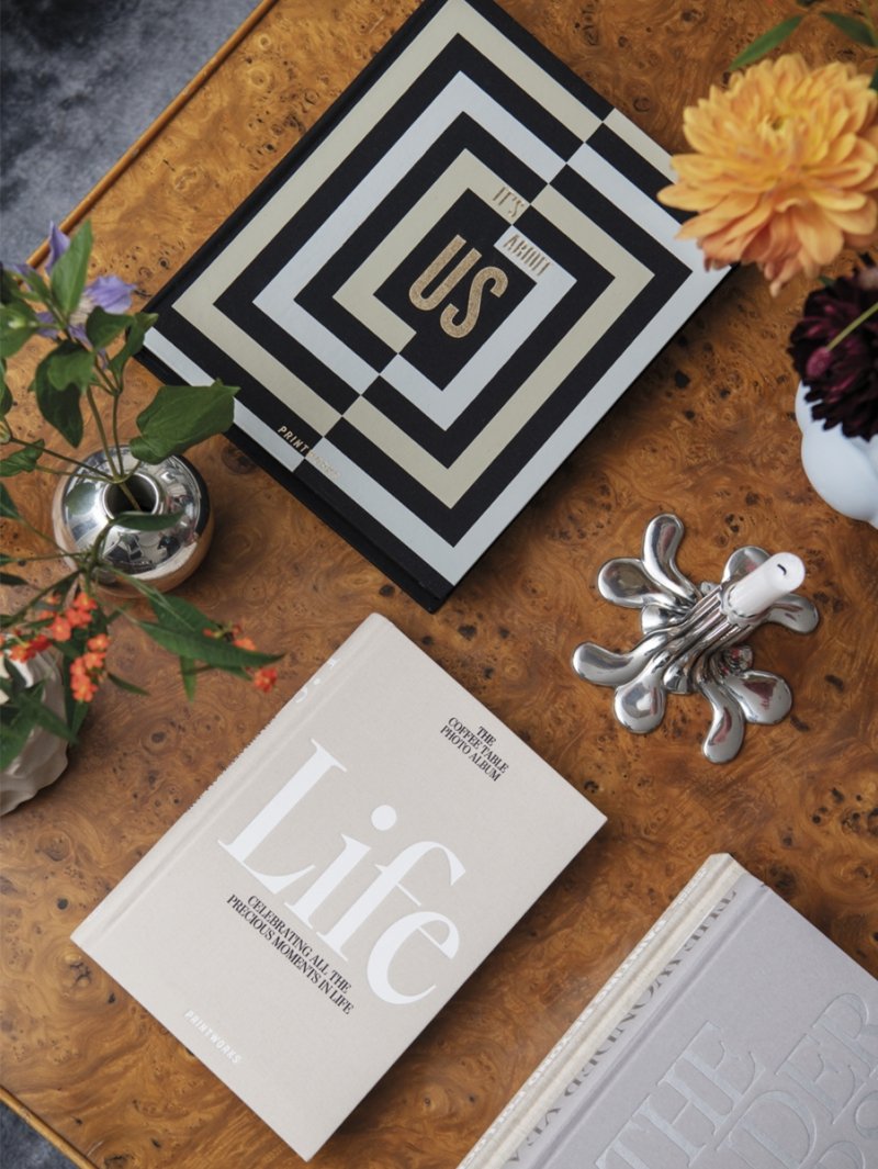 Elegancki album ze złotym tłoczeniem