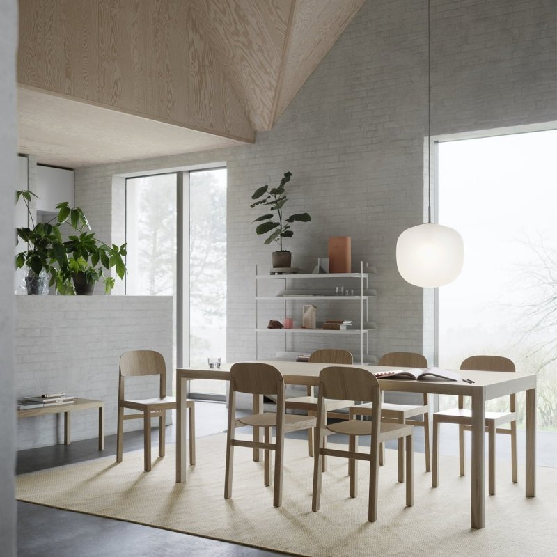 Muuto RIME Lampa Wisząca 25 cm Szara