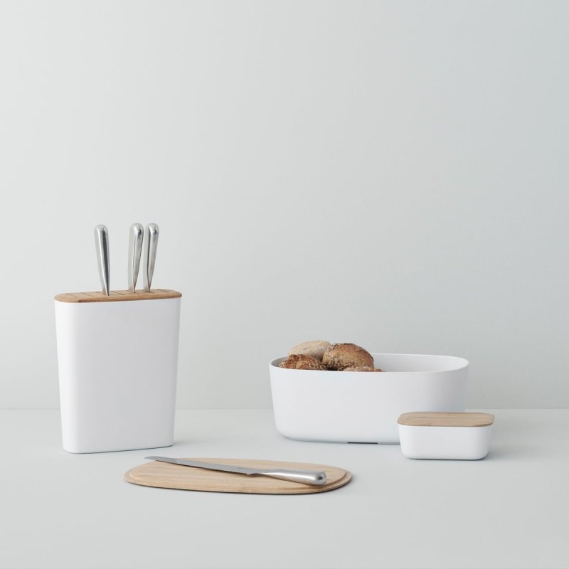 Rig Tig by Stelton BLOCK-IT Stojak - Blok na Noże - Biały