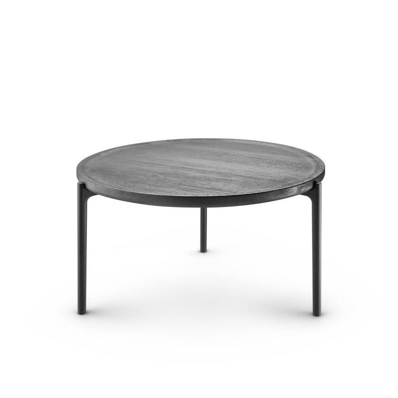 Eva Solo SAVOYE Okrągły Stolik Kawowy 60 cm (wys. 35 cm) Czarny
