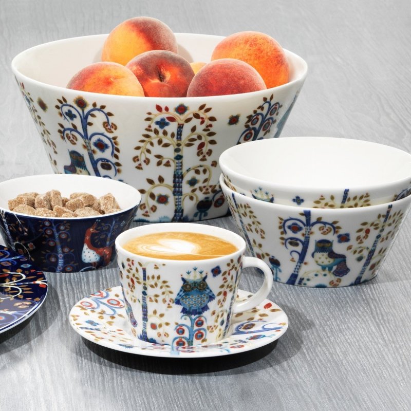 Iittala TAIKA Spodek do Filiżanki 200 ml Czerwony