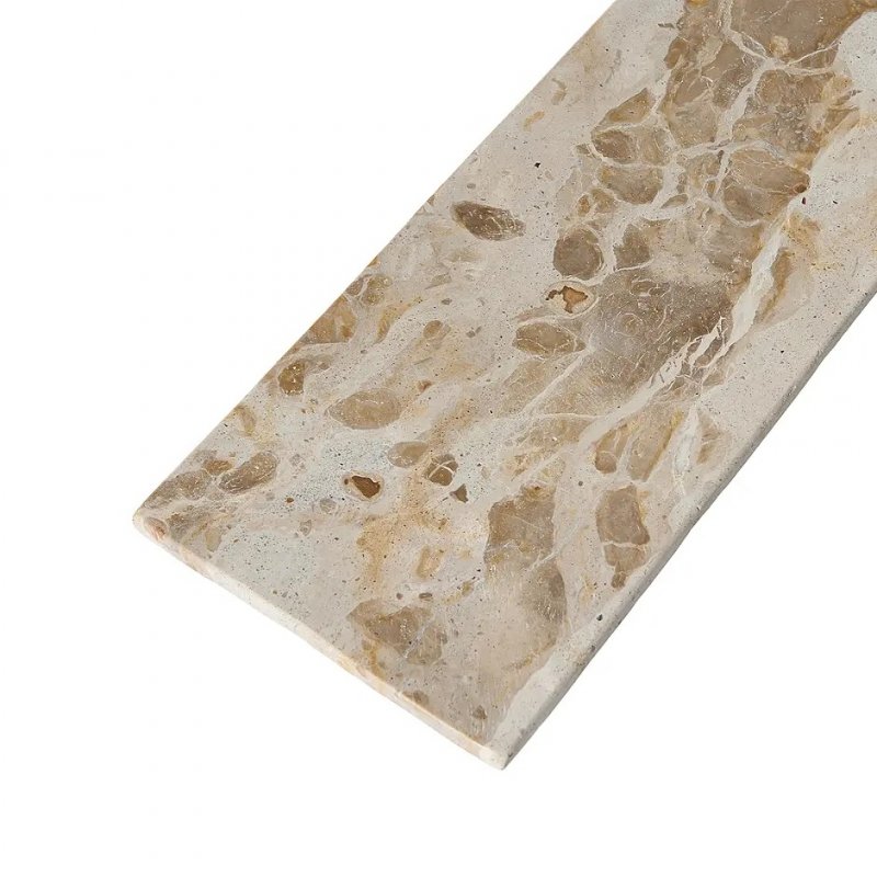 Muubs VITA Marmurowa Tacka - Podstawka Łazienkowa 30 cm / Beżowa