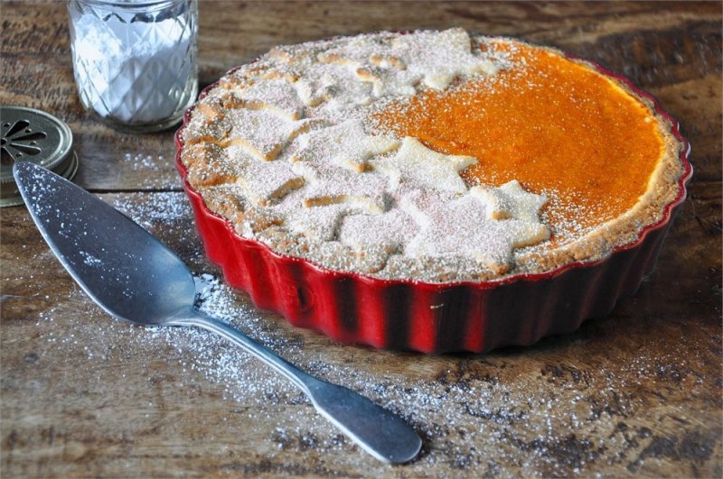 Emile Henry NATURAL CHIC Ceramiczna Głęboka Forma do Tarty 28 cm / Szara Perła