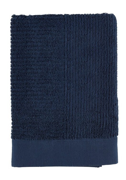 ZONE Denmark CLASSIC Ręcznik 140x70 cm Granatowy