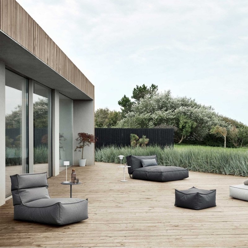 Blomus STAY Leżanka Lounger 60 cm Jasnoszara