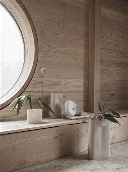 Muuto RIDGE Wazon do Kwiatów 48 cm Beżowy