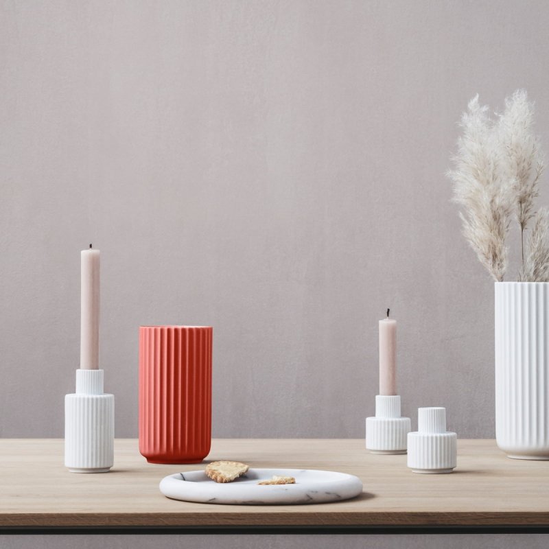 Lyngby Porcelain LYNGBY Wazon do Kwiatów 15,5 cm / Czerwony