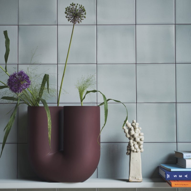 Muuto KINK Wazon do Kwiatów / Bordowy