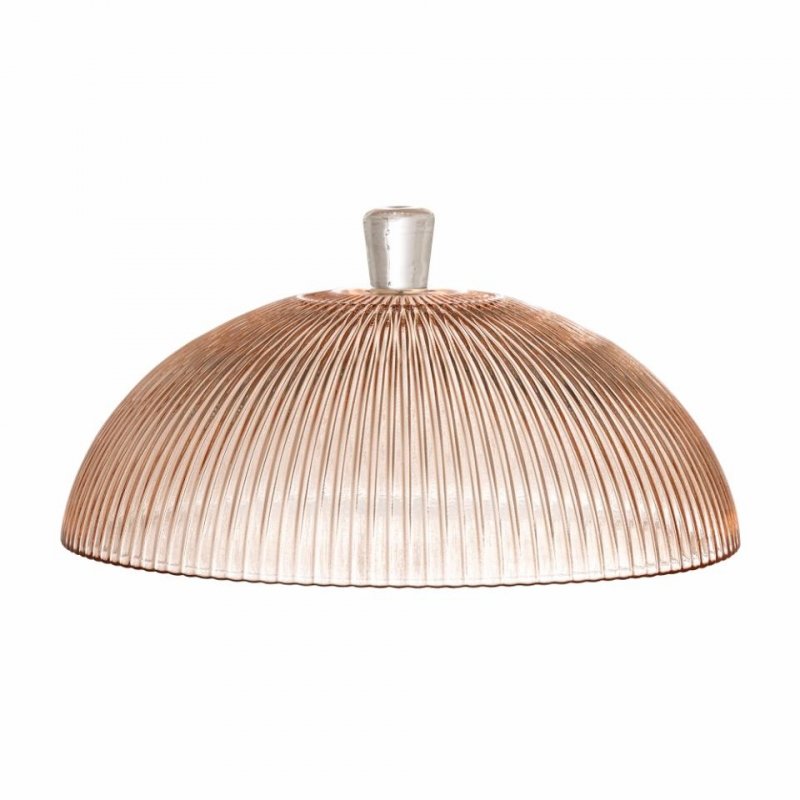 Patera szklana Bloomingville z barwionego szkła