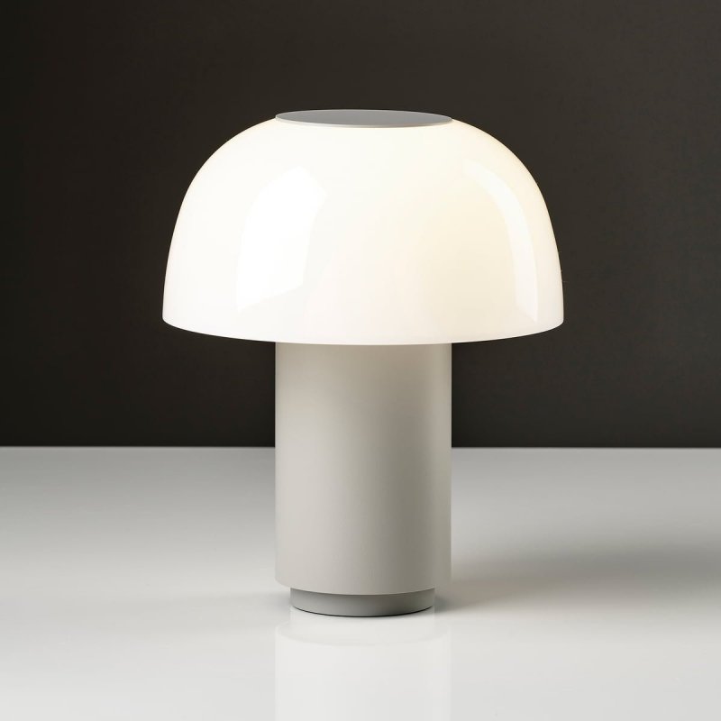 ZONE Denmark HARVEST MOON Bezprzewodowa Lampa LED / Szara