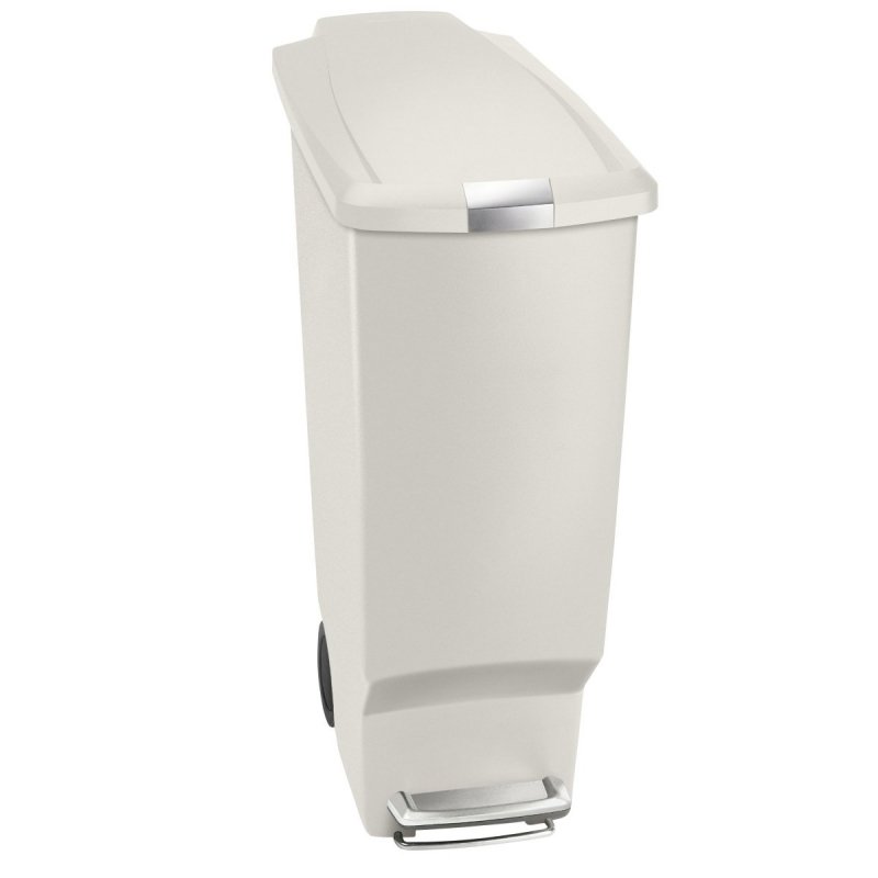 Simple Human SLIM Kosz Pedałowy 40 l / Biały