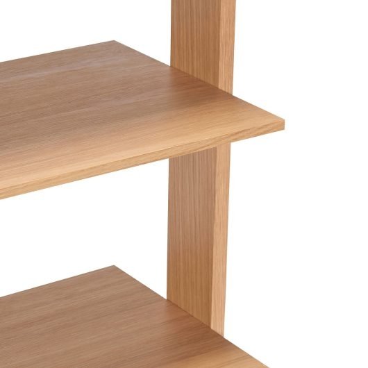 Hübsch FORMA Regał Dębowy 142 cm