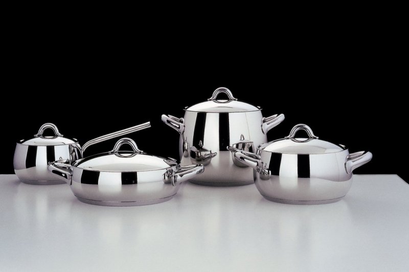 Alessi MAMI Garnek Niski 24 cm / 2,8 l
