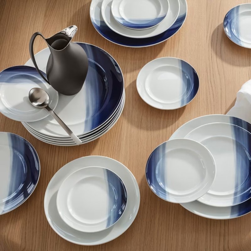 Georg Jensen KOPPEL Talerz Obiadowy 27 cm / Niebieski