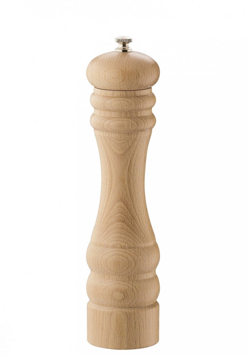 Zassenhaus BERLIN Drewniany Młynek do Soli 24 cm Naturalny