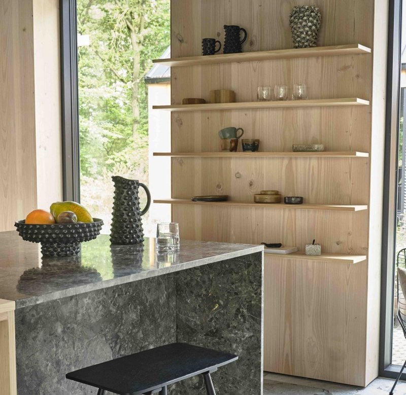 Villa Collection FJORD Miska 10 cm 2 Szt. Czarna Metaliczna