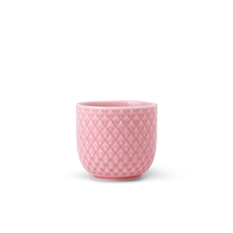 Lyngby Porcelain RHOMBE COLOR Kieliszek do Jajka - Różowy