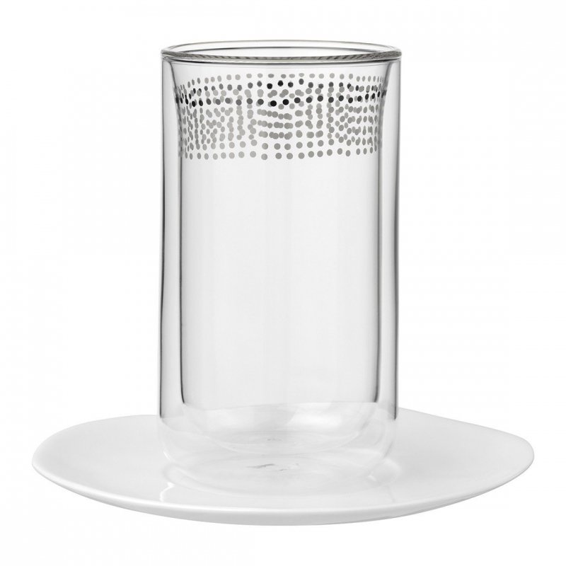 Rader ANY TIME Szklanka Termiczna do Latte ze Spodkiem