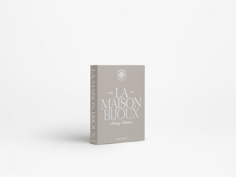 Printworks LOVE Pudełko na Biżuterię M - La Maison Bijoux / Szare