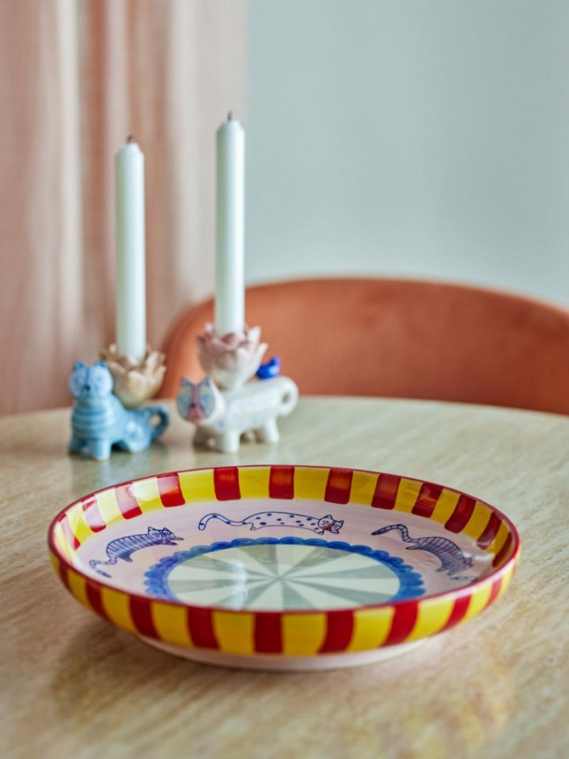 Kamionkowa miska Missy w jasnoróżowym kolorze