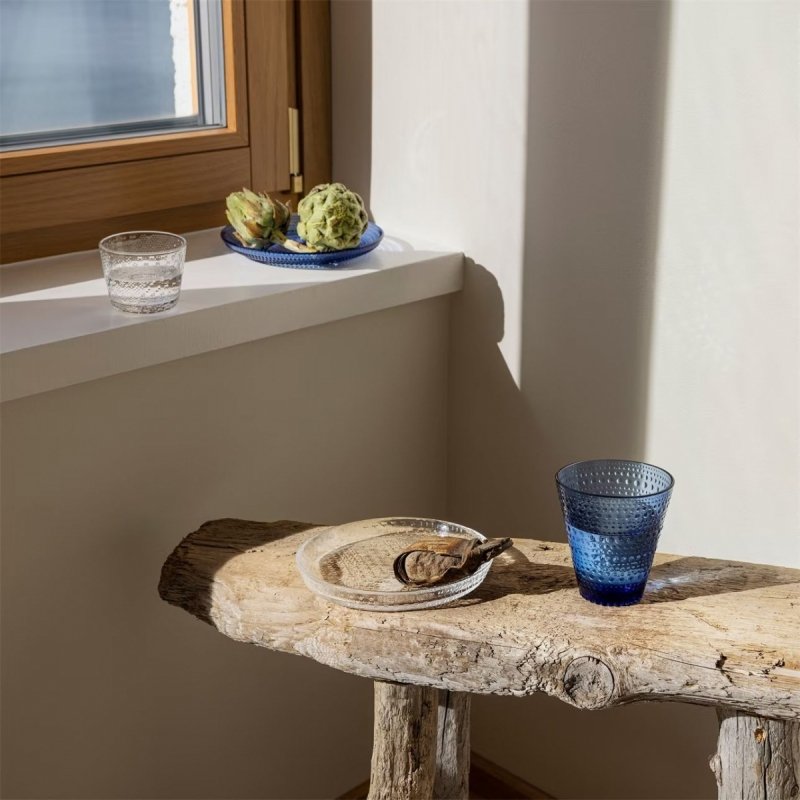 Iittala KASTEHELMI Talerz Szklany 17 cm / Zielony
