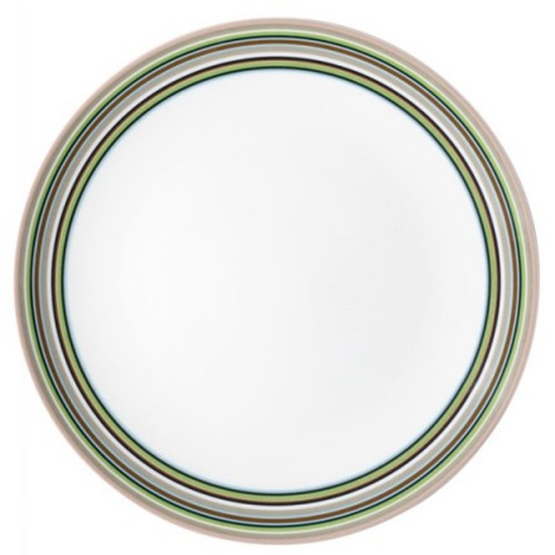 Iittala ORGIO Talerz Płaski 26 cm / Beżowy