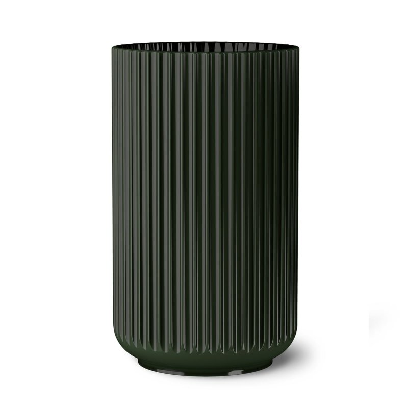 Lyngby Porcelain LYNGBY Wazon do Kwiatów 31 cm / Ciemnozielony
