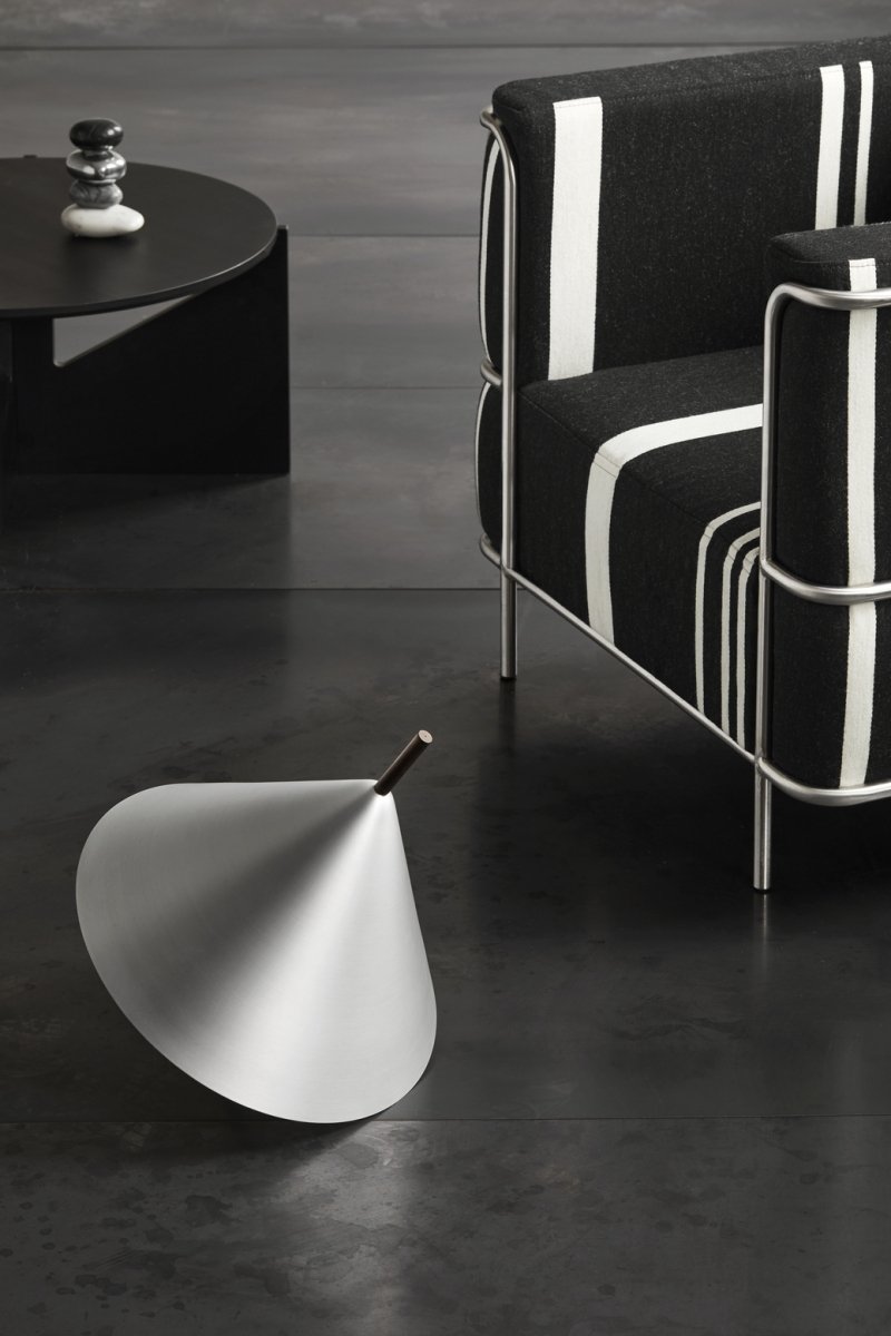Kristina dam studio CONE Lampa Wolnostojąca / Srebrna