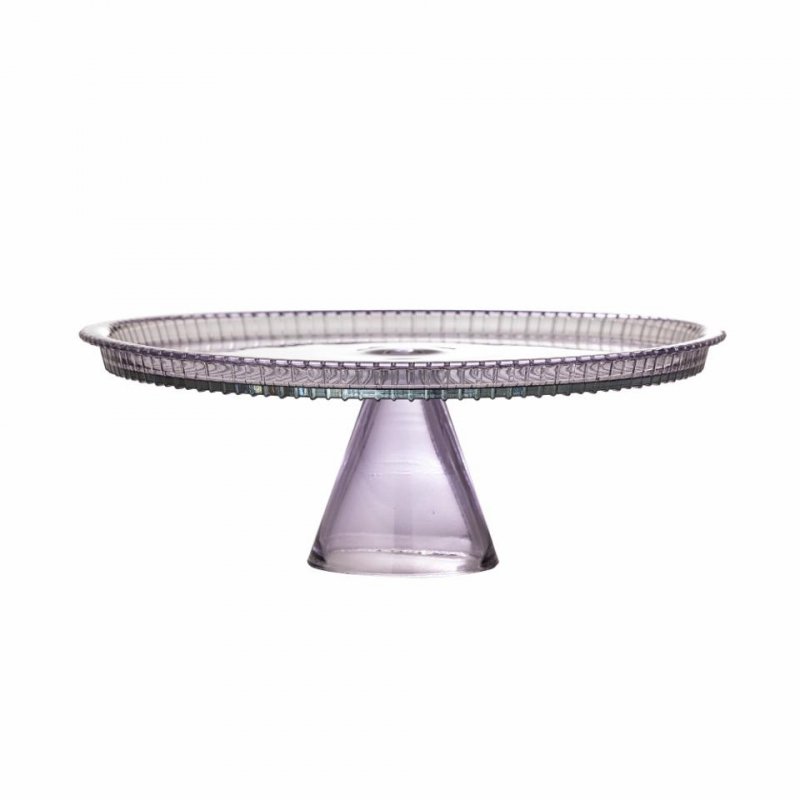 Bloomingville TAYO Szklana Patera do Ciasta z Kloszem