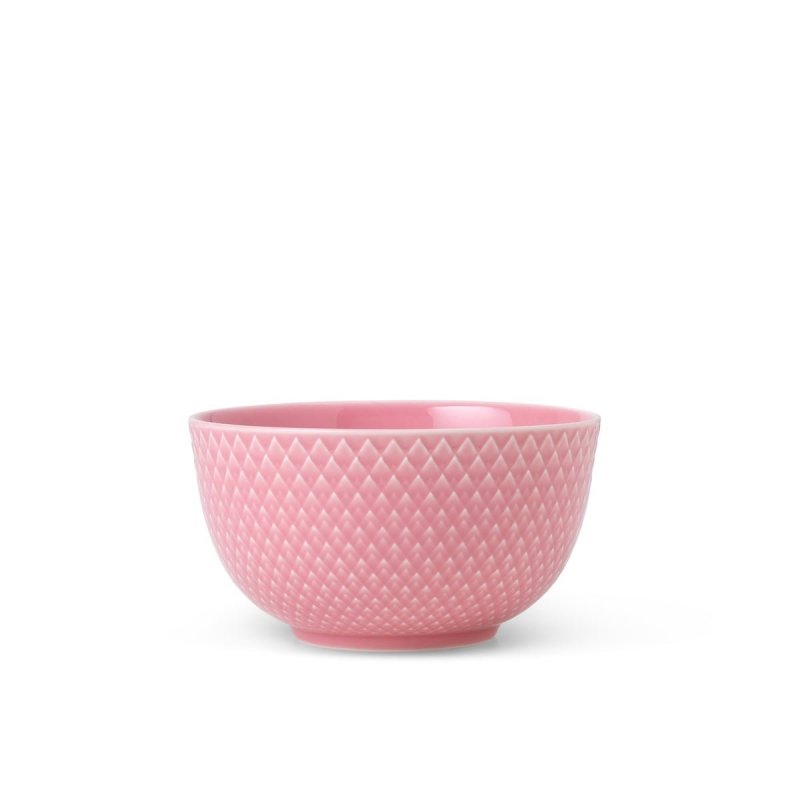 Lyngby Porcelain RHOMBE COLOR Miska 11 cm Różowa