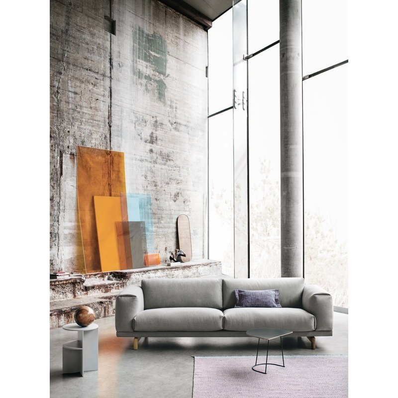Muuto AIRY Stolik Półokrągły 44 cm Biały
