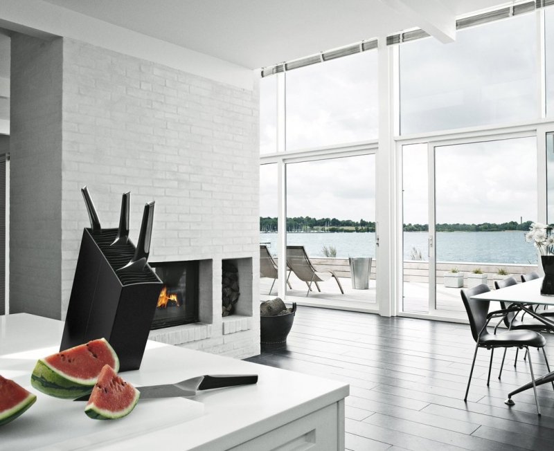 Eva Solo COOKING Blok na Noże Ukośny / Czarny