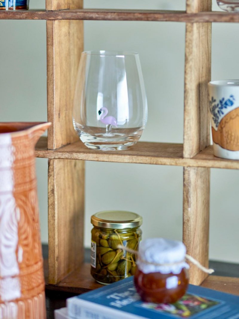 Bloomingville MISA Szklanki do Napojów 560 ml 4 Szt. z Kolorowymi Figurkami