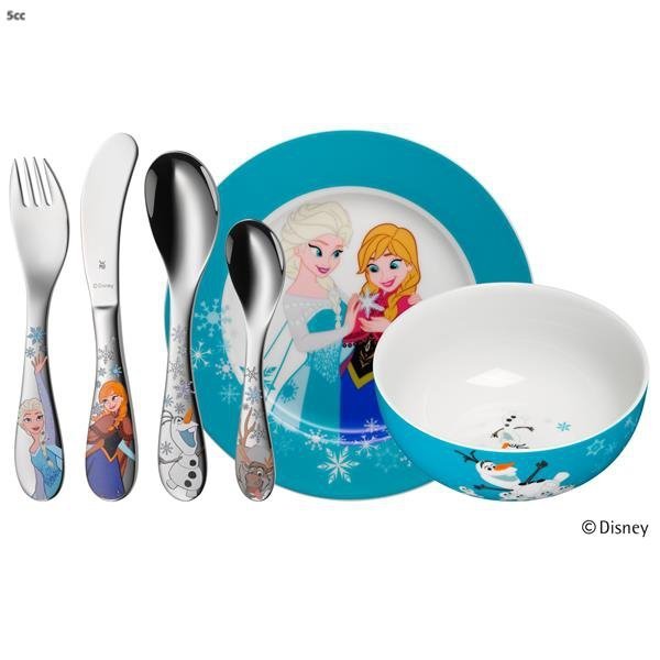 WMF Zestaw dla Dzieci - Sztućce + Porcelana 6 El. - FROZEN