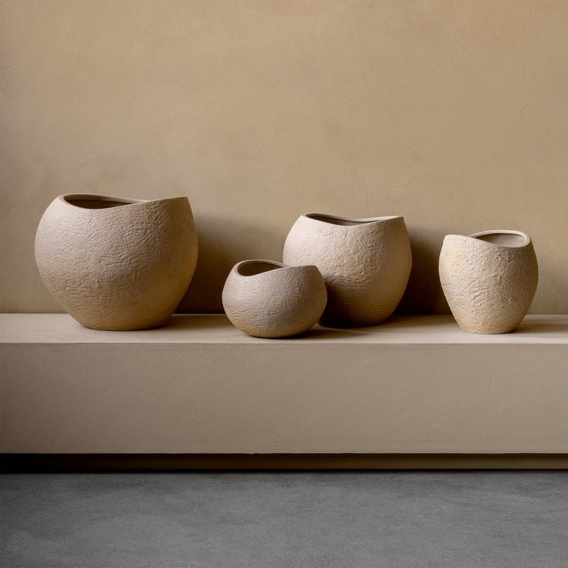 Audo PLANTS Doniczka do Kwiatów 17 cm / Ivory