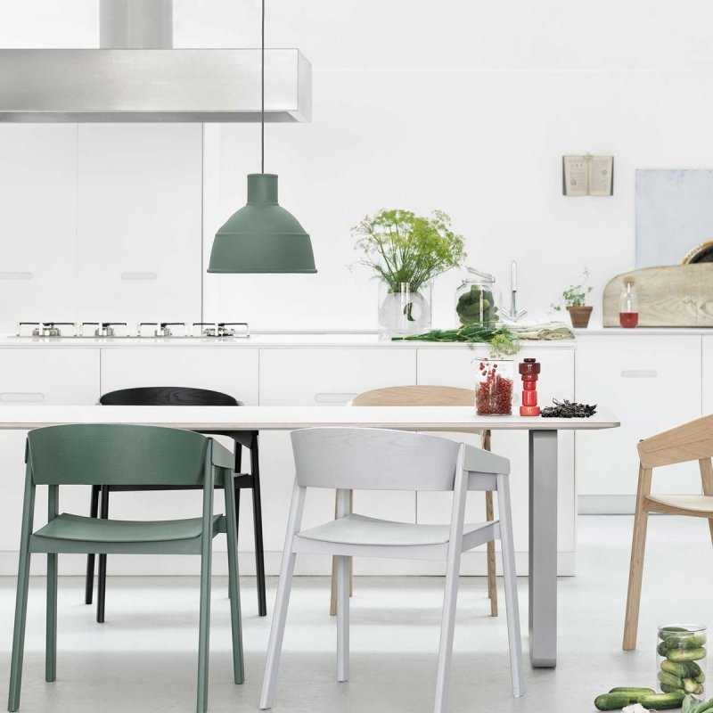 Muuto UNFOLD Lampa Silikonowa 32 cm Biała
