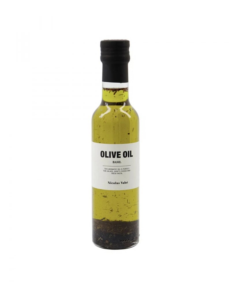 Nicolas Vahe BIO Organiczna Oliwa z Oliwek Aromatyzowana 250 ml / Bazyliowa