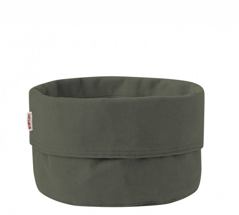 Stelton CLASSIC Bawełniany Chlebak - Pojemnik na Pieczywo / Ciemnozielony