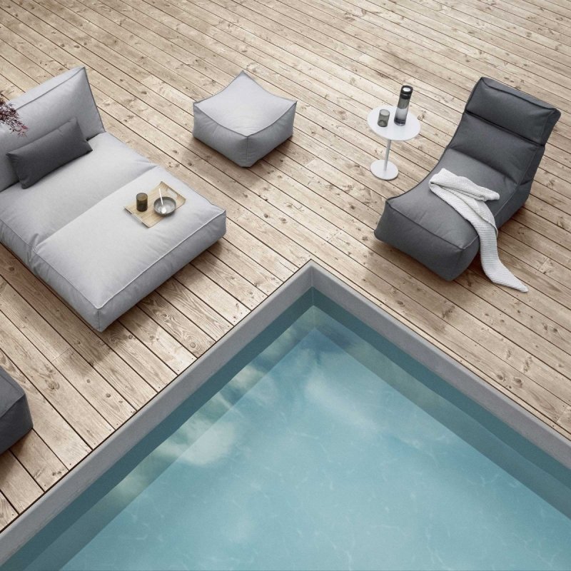 Blomus STAY Poduszka Ogrodowa 70x30 cm Szara Stone