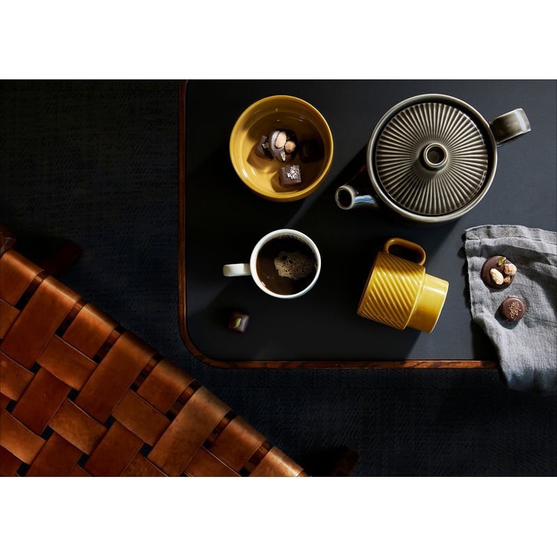 Sagaform COFFEE RETRO Filiżanka do Kawy 250 ml Żółta