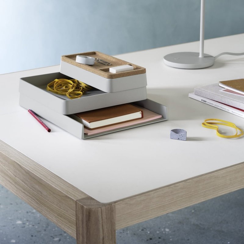 Muuto ARRANGE Tacka na Dokumenty 25x25 cm Szara