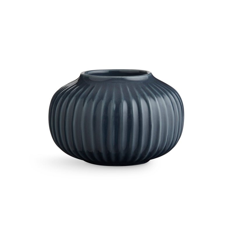 Kähler HAMMERSHØI Świecznik Tealight 10 cm Szary