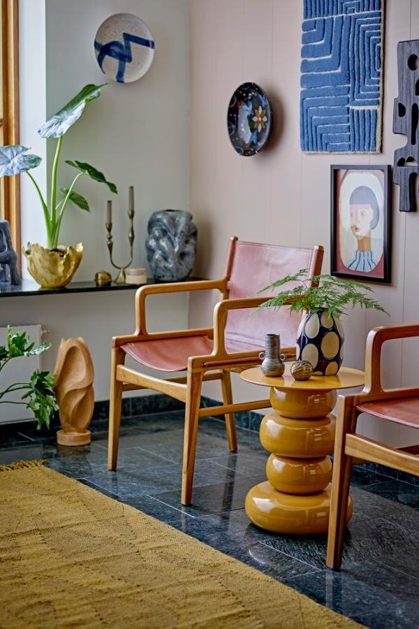 nowoczesny stolik pomocniczy z żelaza Olonne