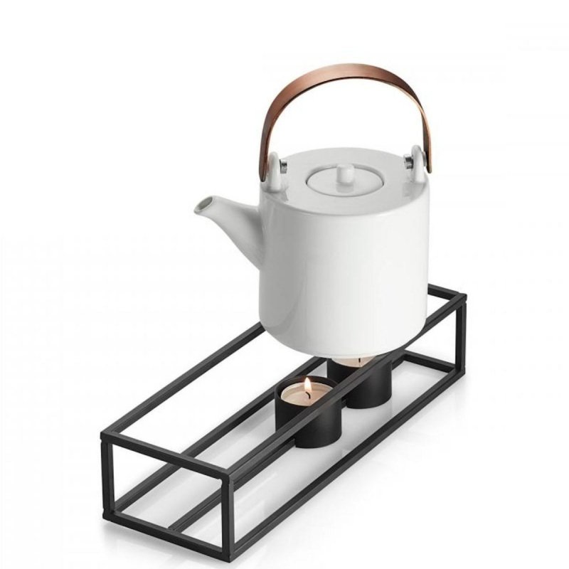 Philippi CUBO Świecznik Tealight i Podgrzewacz 2w1