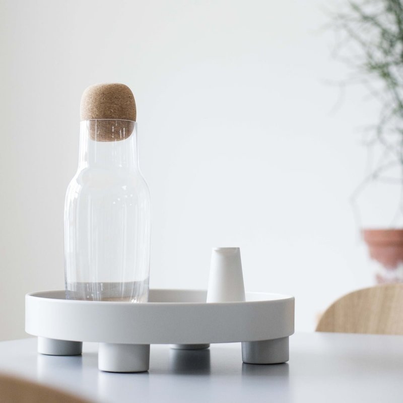 Muuto PLATFORM Taca Okrągła - Podstawka 30 cm  - Ciemnozielona