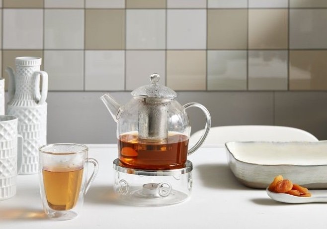 Bredemeijer MINUET SANTHEE  Dzbanek Szklany z Zaparzaczem do Herbaty 1,5 l
